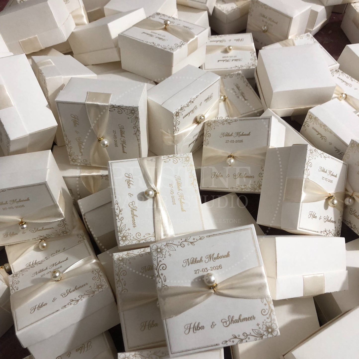 BB 004 — Beautiful Nikkah Bid Box Wedding Favor