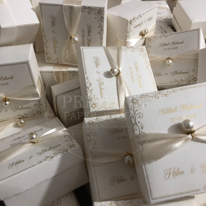 BB 004 — Beautiful Nikkah Bid Box Wedding Favor