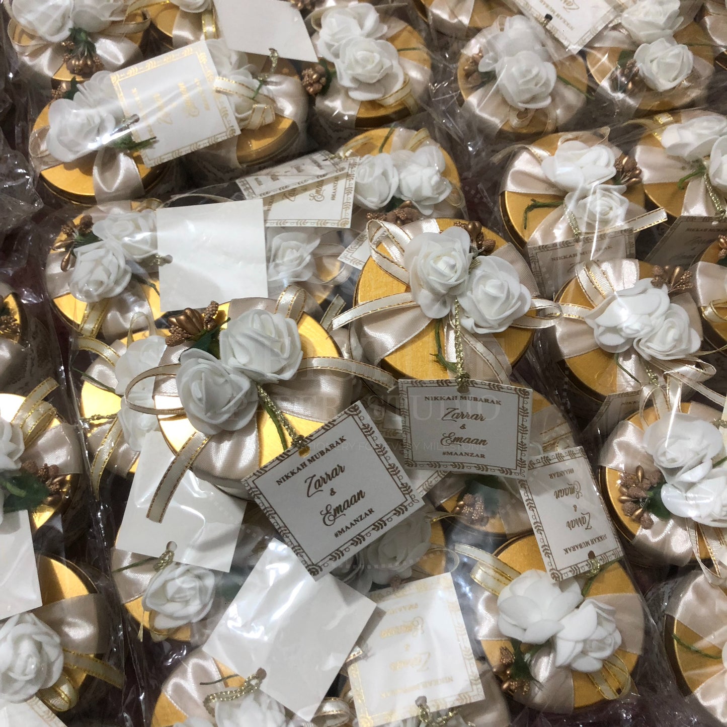 Luxury Nikkah Tin Box Wedding Favor – TFB 004