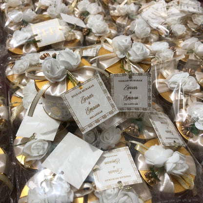 Luxury Nikkah Tin Box Wedding Favor – TFB 004