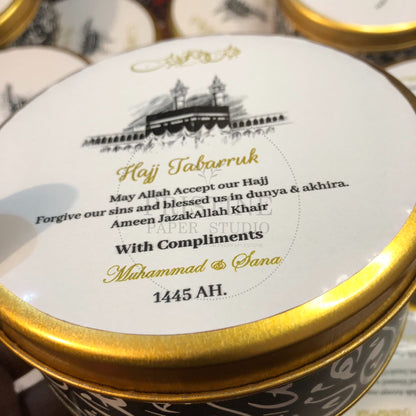 Hajj & Umrah Dates Packaging Boxes – Custom Printed