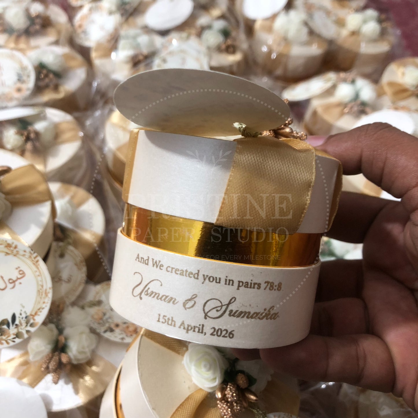 BB 009 — Personalized Wedding Nikkah Bid Box