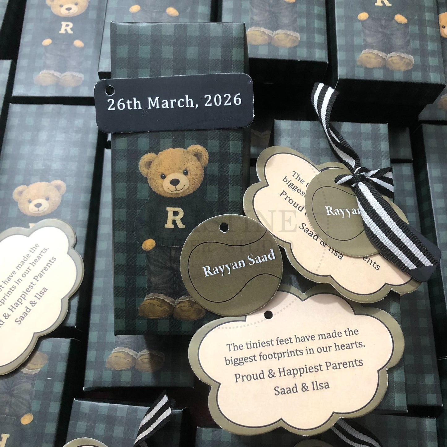 It's a Boy! Custom Birth Announcement Keepsake Box | BB-123 | 250grams
