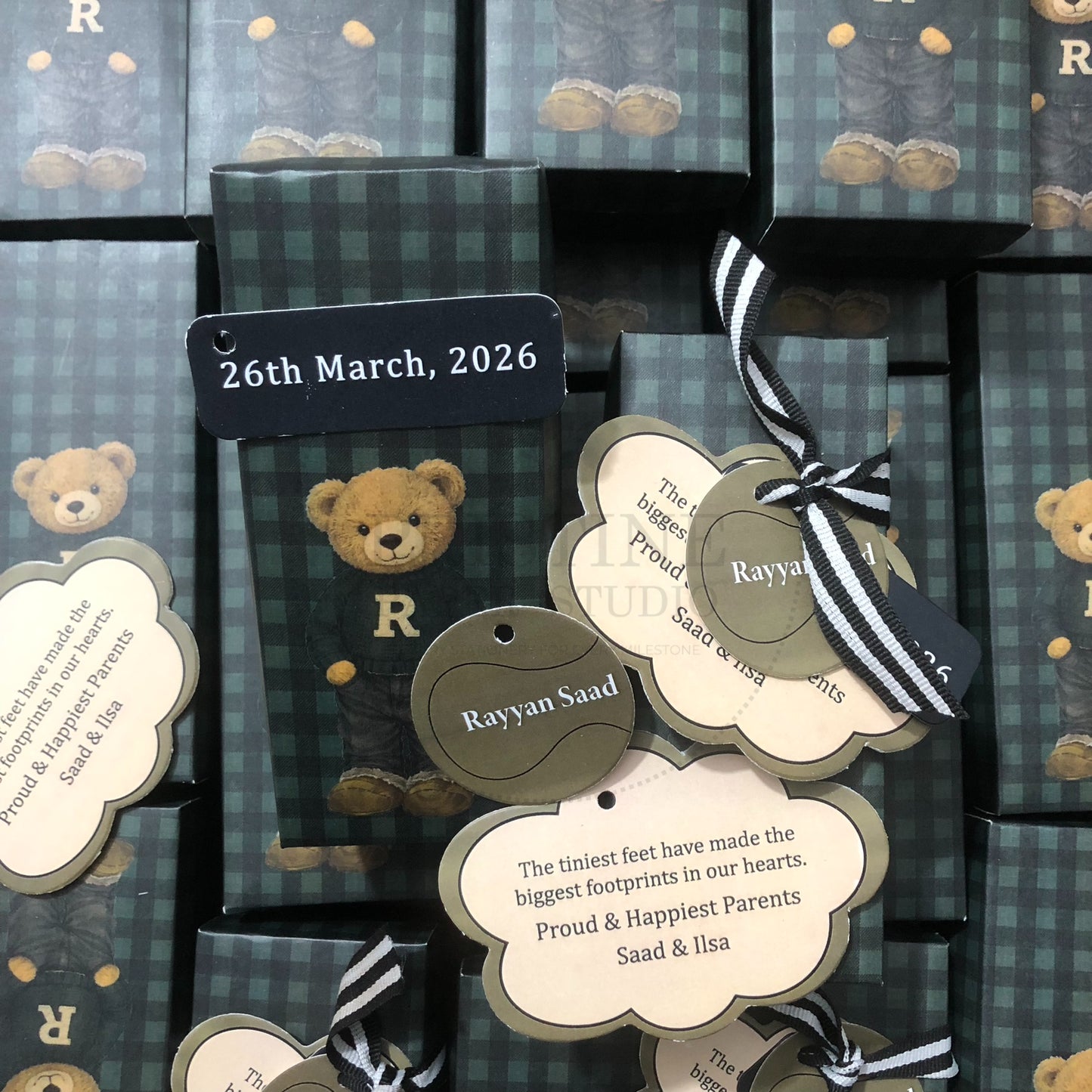 It's a Boy! Custom Birth Announcement Keepsake Box | BB-123 | 250grams