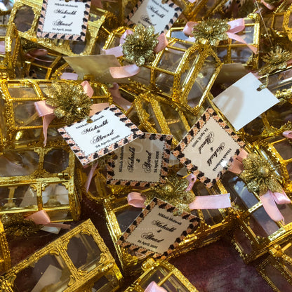 BB 006 — Luxury Nikkah Bid Box Wedding Favor