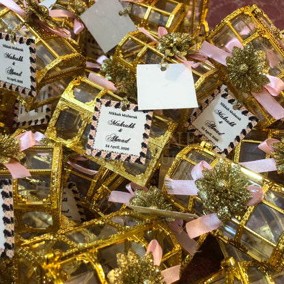BB 006 — Luxury Nikkah Bid Box Wedding Favor