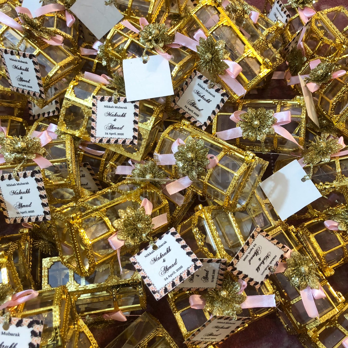 BB 006 — Luxury Nikkah Bid Box Wedding Favor