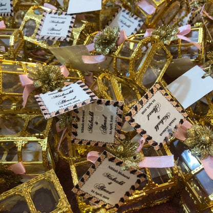 BB 006 — Luxury Nikkah Bid Box Wedding Favor