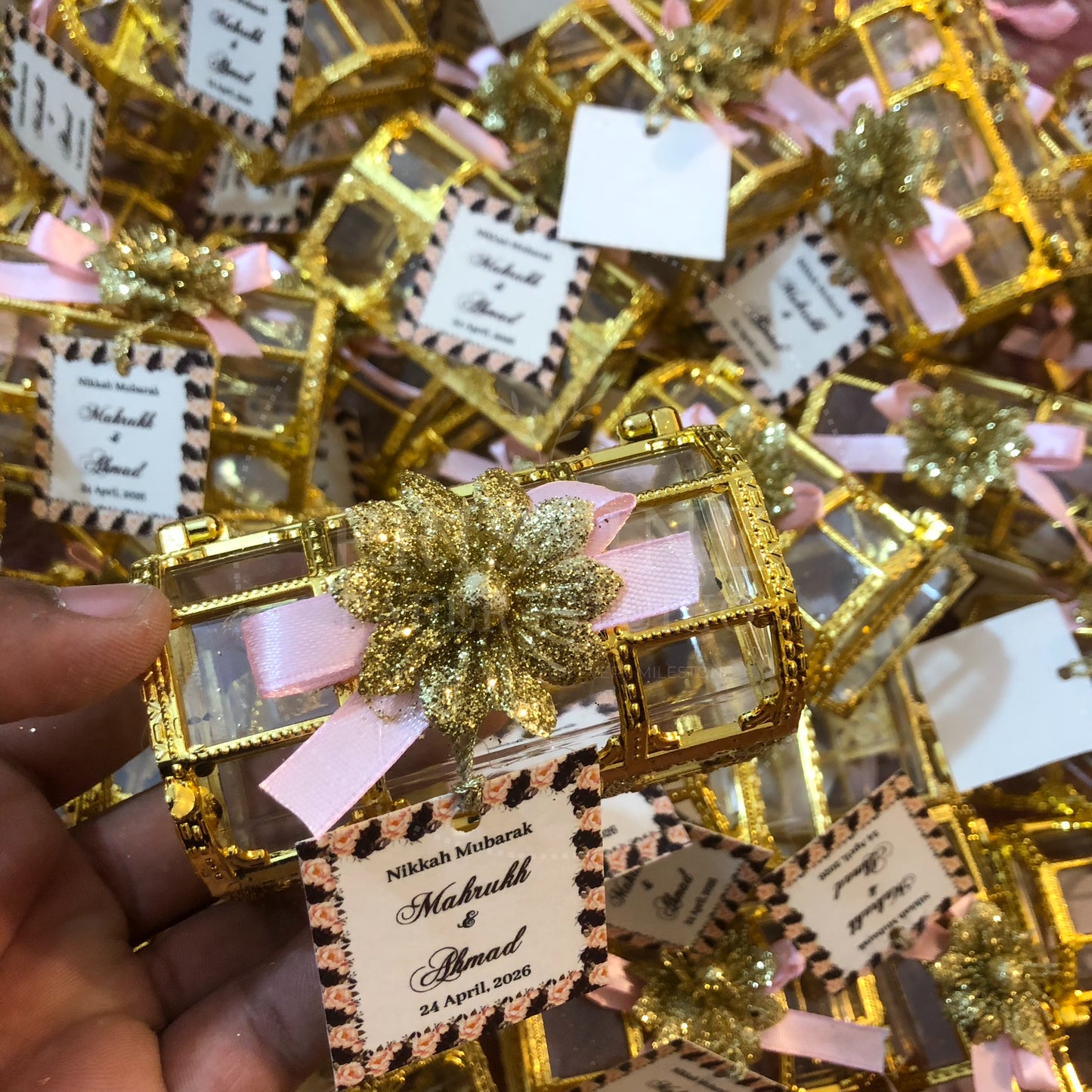 BB 006 — Luxury Nikkah Bid Box Wedding Favor