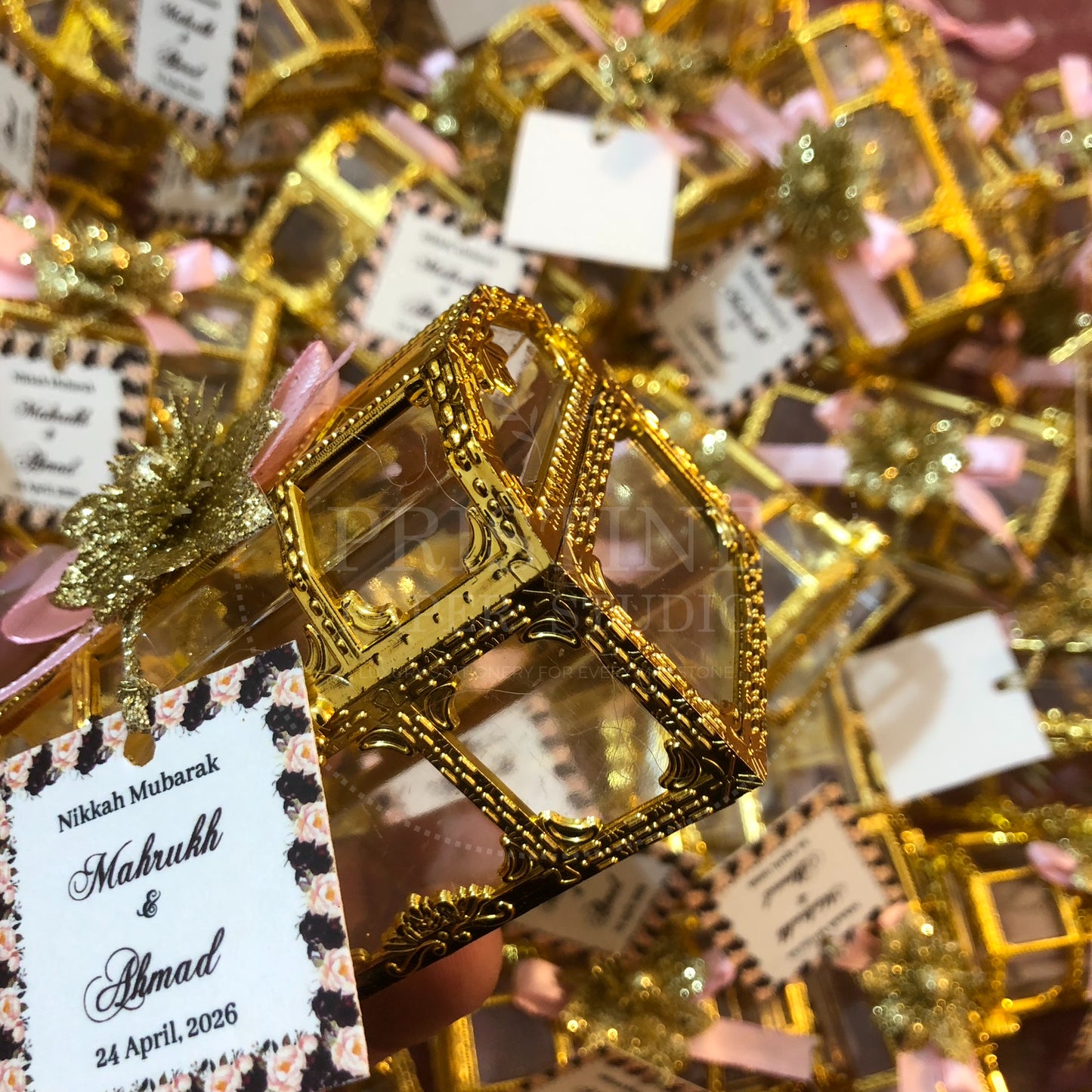 BB 006 — Luxury Nikkah Bid Box Wedding Favor