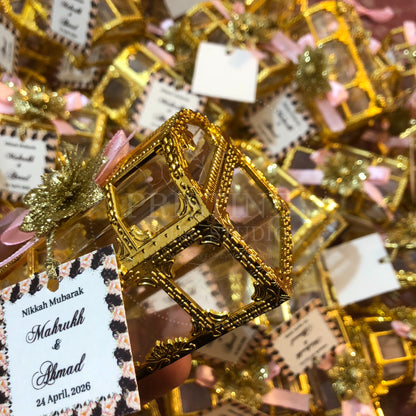 BB 006 — Luxury Nikkah Bid Box Wedding Favor