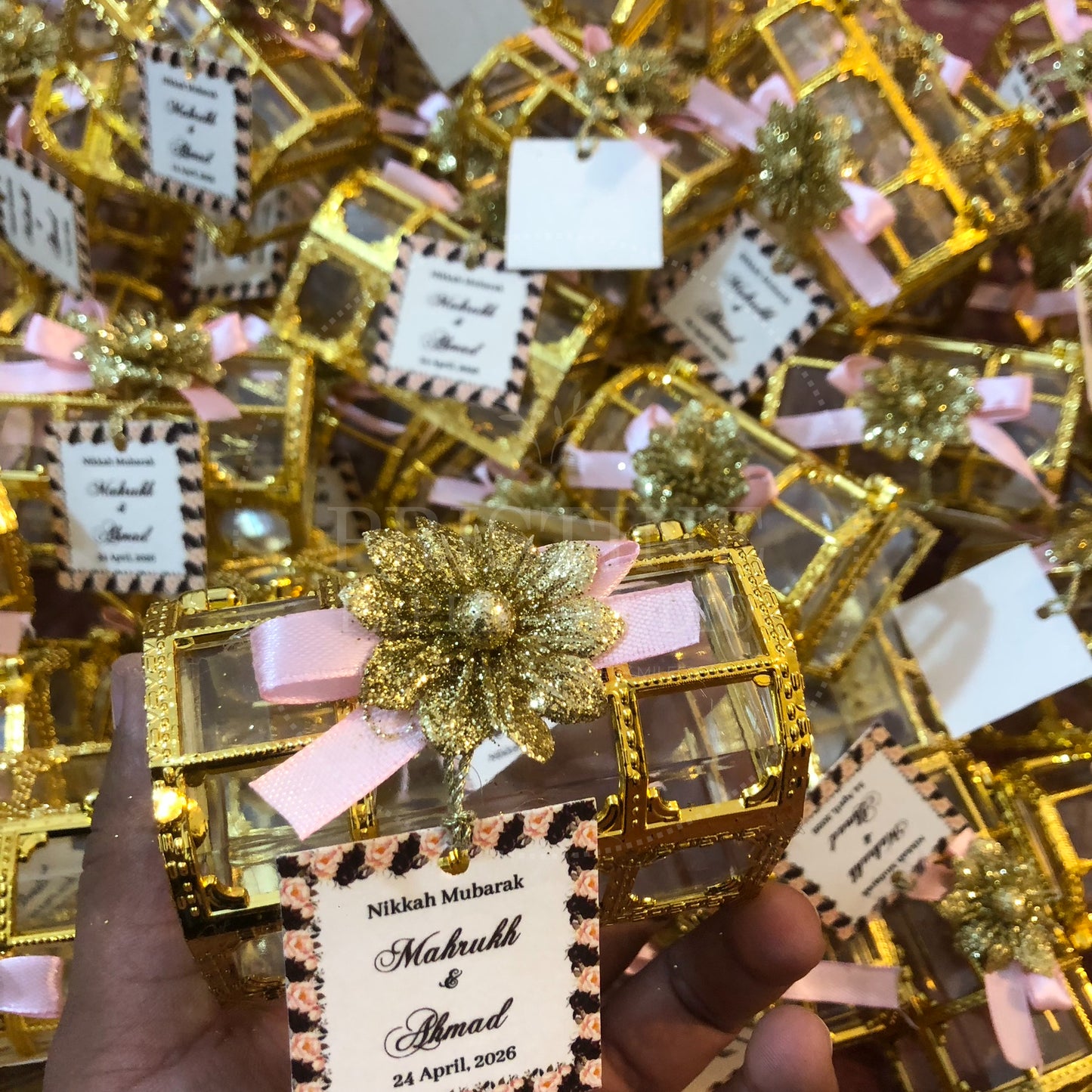 BB 006 — Luxury Nikkah Bid Box Wedding Favor