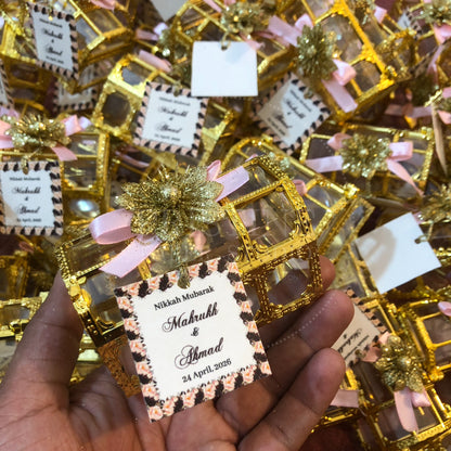 BB 006 — Luxury Nikkah Bid Box Wedding Favor