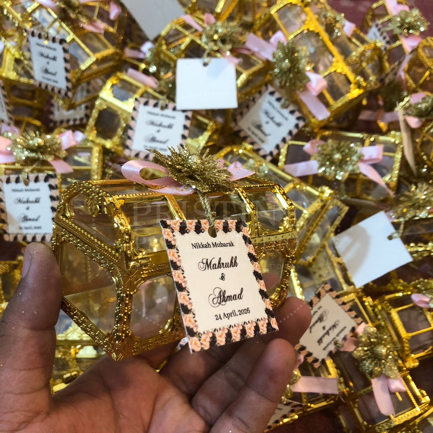 BB 006 — Luxury Nikkah Bid Box Wedding Favor