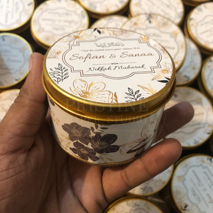 Personalized Nikkah Tin Box for Wedding – TFB 005
