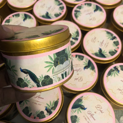 Customized Nikkah Tin Box for Wedding Gifts – TFB 009