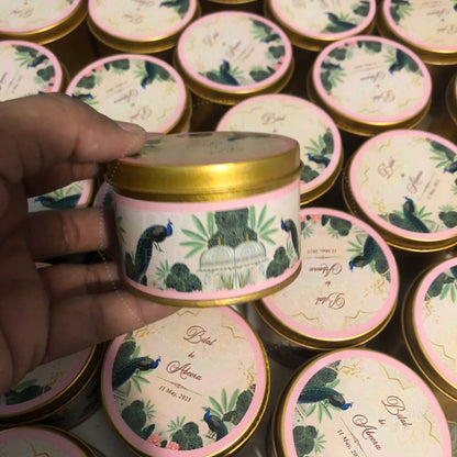 Customized Nikkah Tin Box for Wedding Gifts – TFB 009