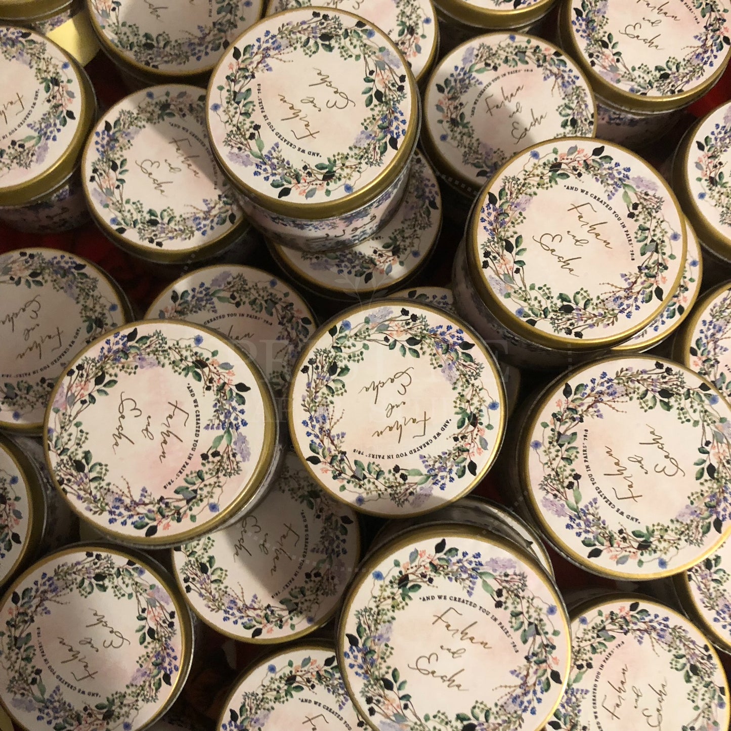 Beautiful Wedding Nikkah Tin Box – TFB 006