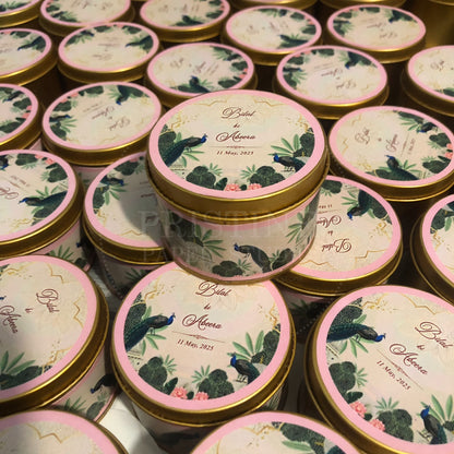 Customized Nikkah Tin Box for Wedding Gifts – TFB 009