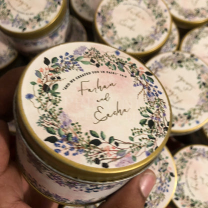 Beautiful Wedding Nikkah Tin Box – TFB 006