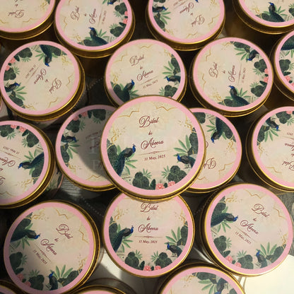 Customized Nikkah Tin Box for Wedding Gifts – TFB 009