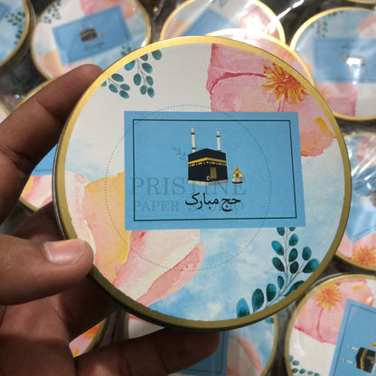 Custom Hajj Mubarak Tabarruk Gift Boxes