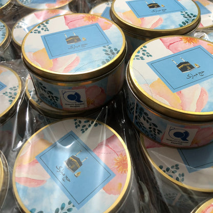 Custom Hajj Mubarak Tabarruk Gift Boxes