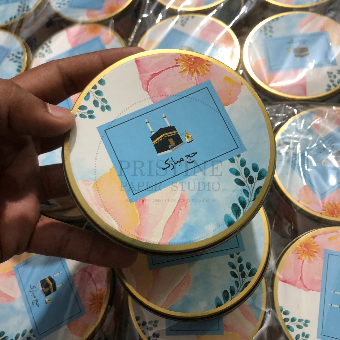 Custom Hajj Mubarak Tabarruk Gift Boxes