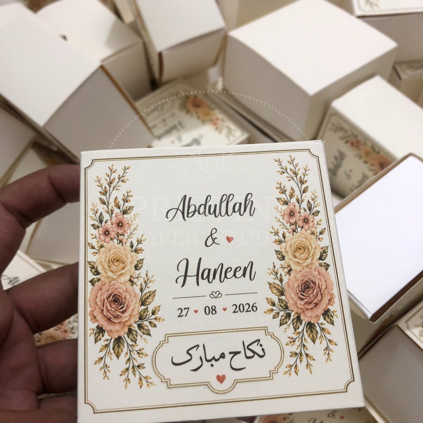 BB 007 — Customized Wedding Nikkah Bid Box