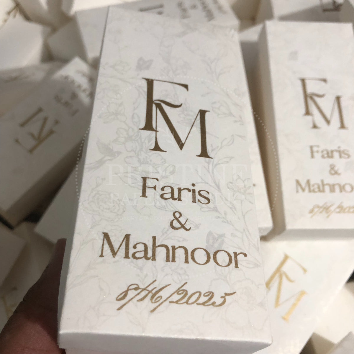 BB 033 — Elegant Pearl Nikkah Bid Box