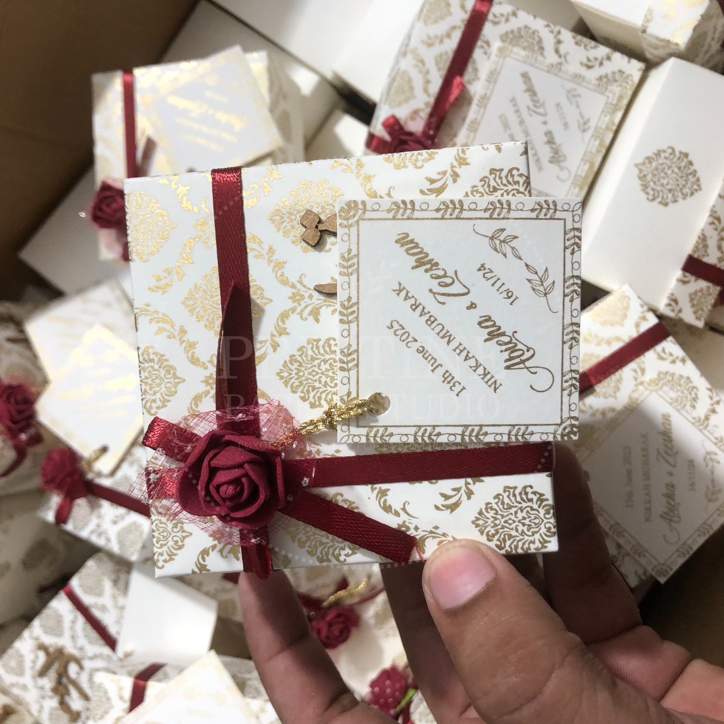 BB 024 — Personalized Elegant Nikkah Bid Box