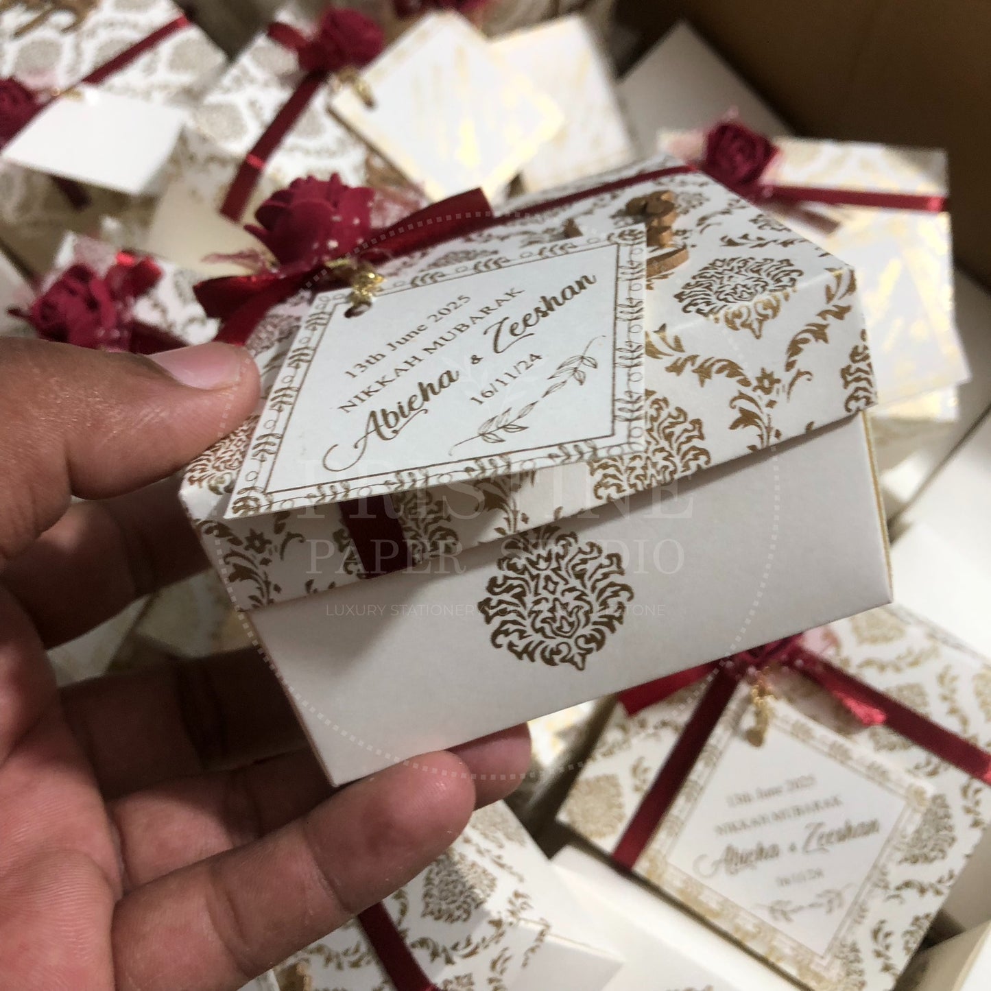 BB 024 — Personalized Elegant Nikkah Bid Box