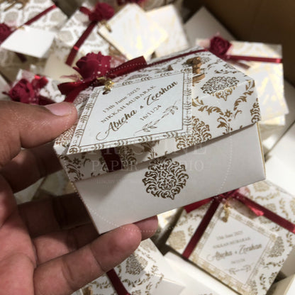 BB 024 — Personalized Elegant Nikkah Bid Box