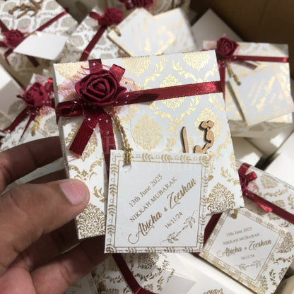 BB 024 — Personalized Elegant Nikkah Bid Box