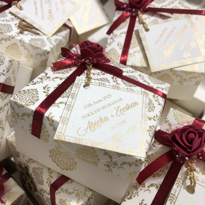 BB 024 — Personalized Elegant Nikkah Bid Box