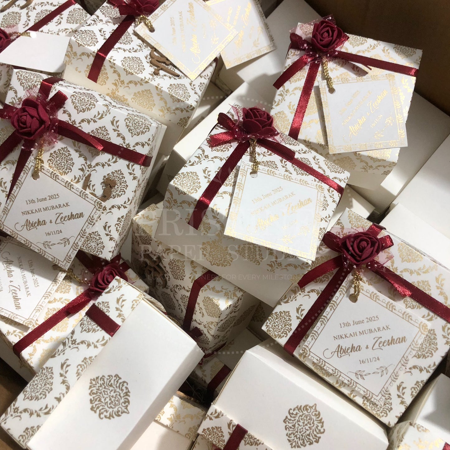 BB 024 — Personalized Elegant Nikkah Bid Box