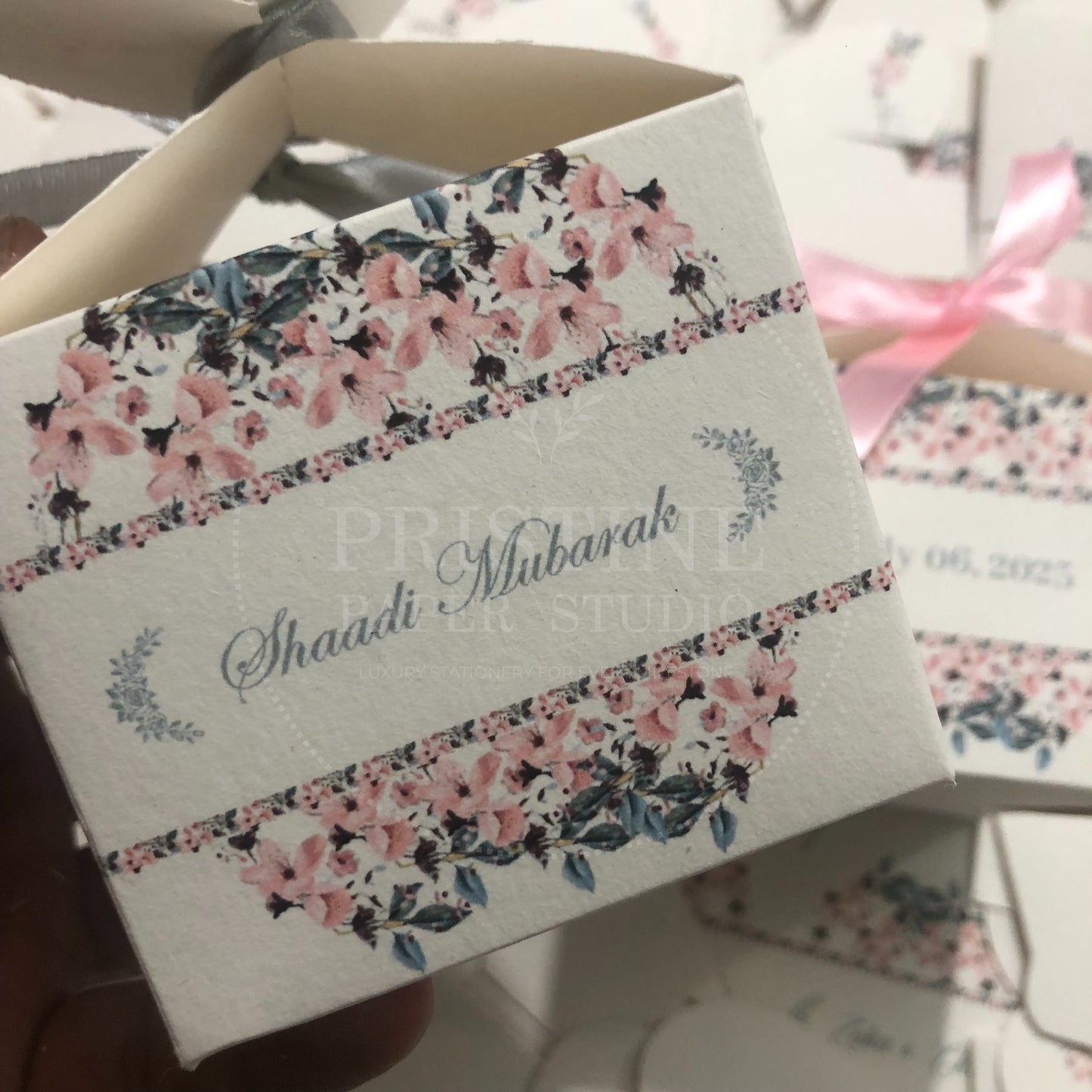 BB 029 — Beautiful Floral Wedding Nikkah Bid Box