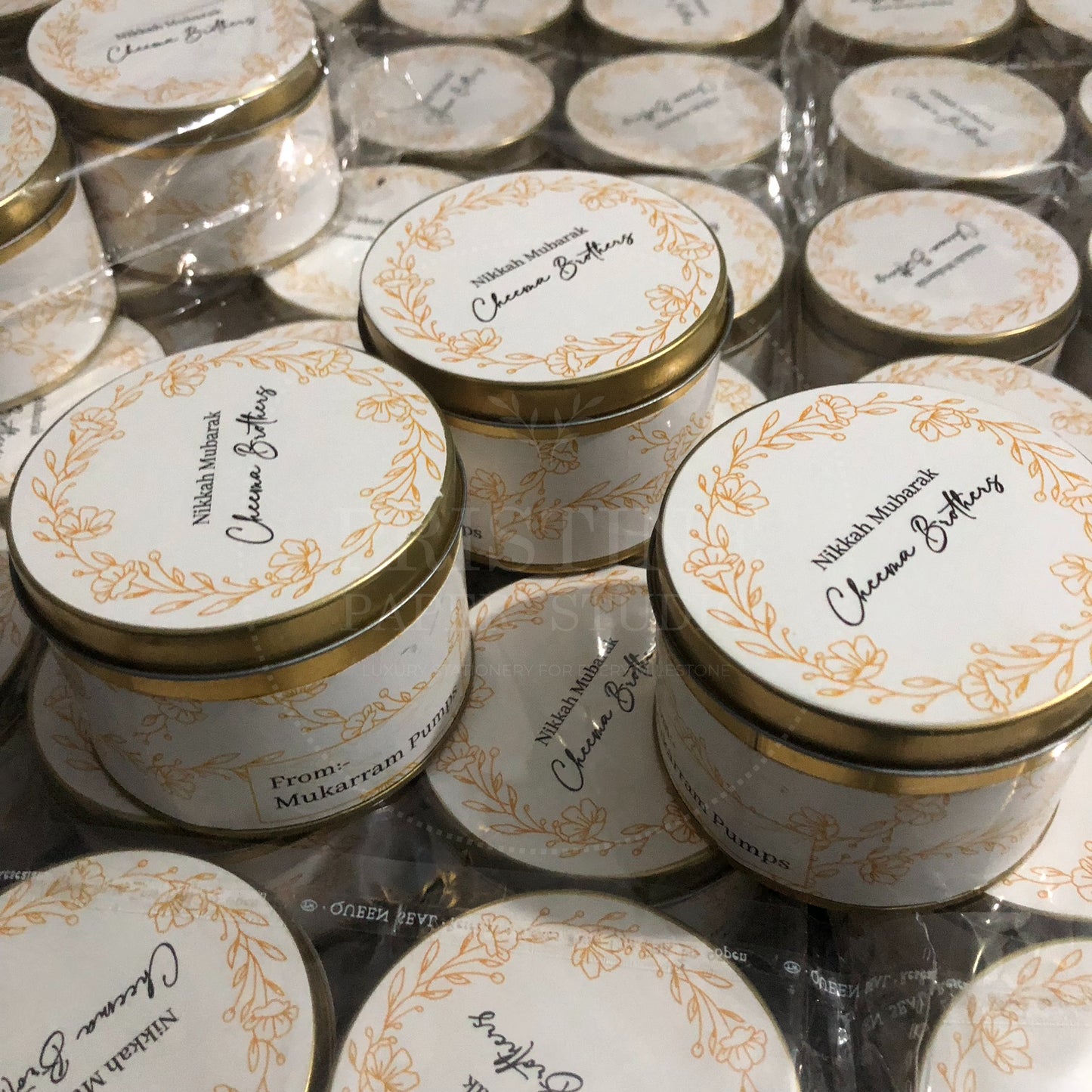 Luxury Wedding Favor Nikkah Tin Box – TFB 014