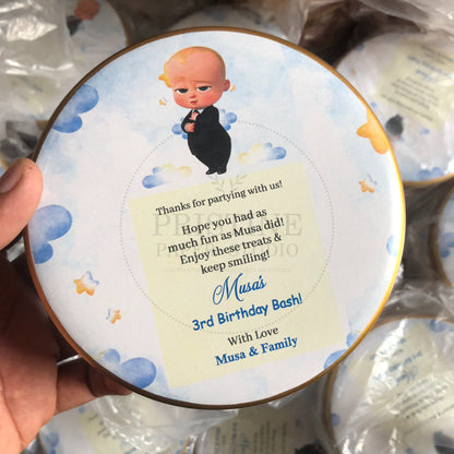Personalized Baby Boy Announcement Box | BB-115
