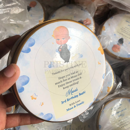 Personalized Baby Boy Announcement Box | BB-115