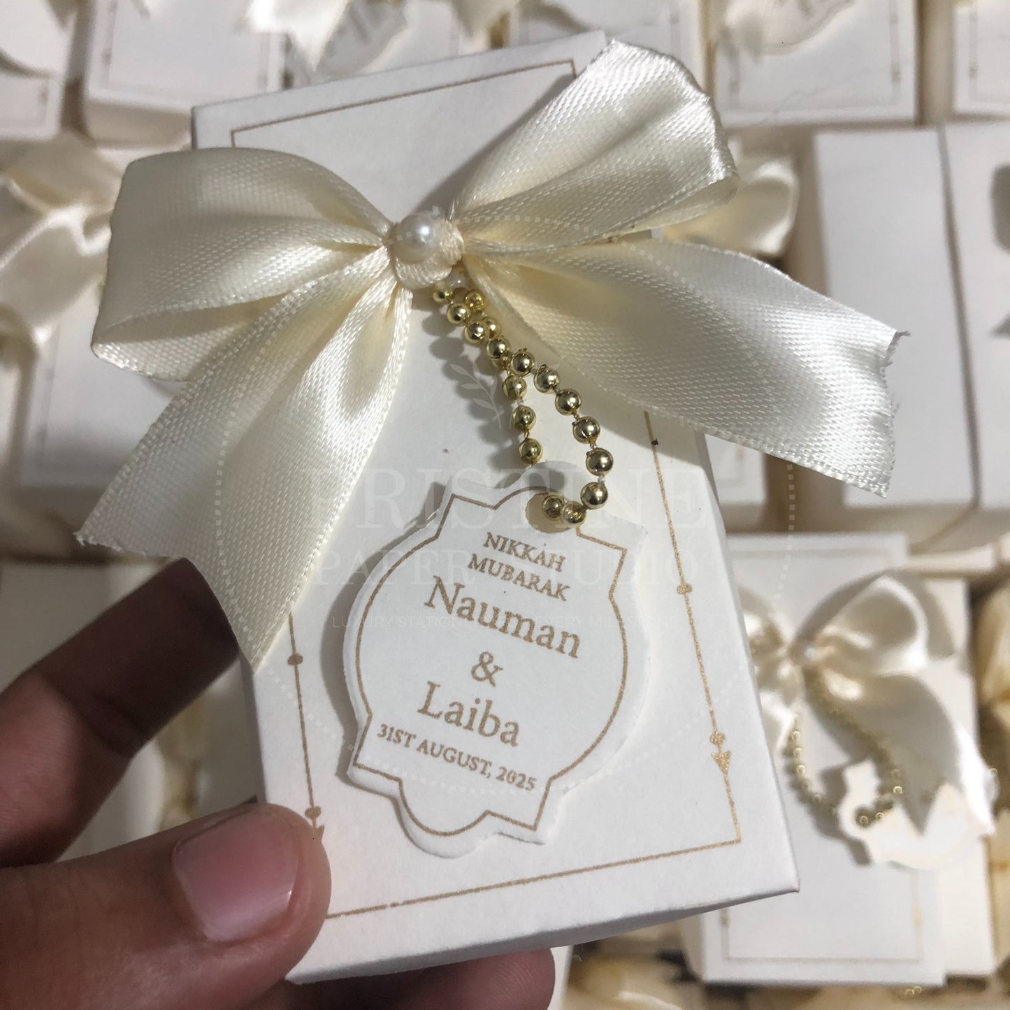 BB 016 — Personalized Wedding Nikkah Bid Box