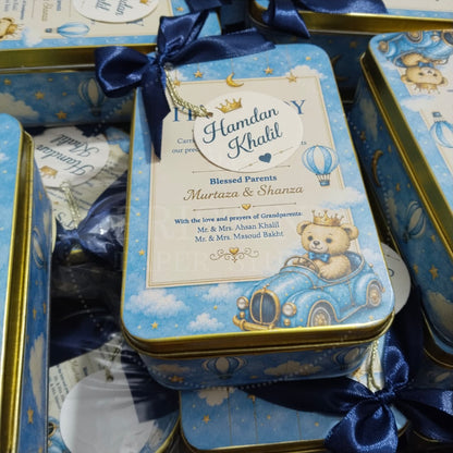 Luxury Baby Boy Newborn Keepsake Box | BB-133