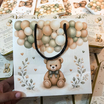 Custom Baby Boy Birth Announcement Box | BB-142