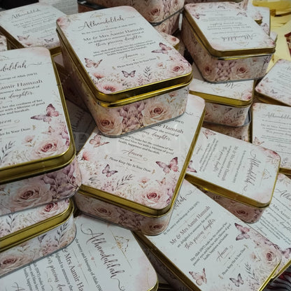 Adorable Baby Girl Reveal Box | BB-137