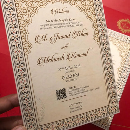 WC - 005 — Minimalist Wedding Invitation