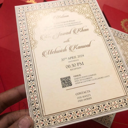 WC - 005 — Minimalist Wedding Invitation