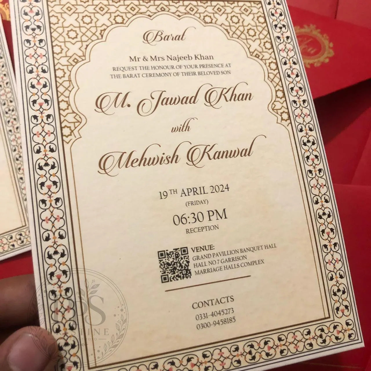 WC - 005 — Minimalist Wedding Invitation