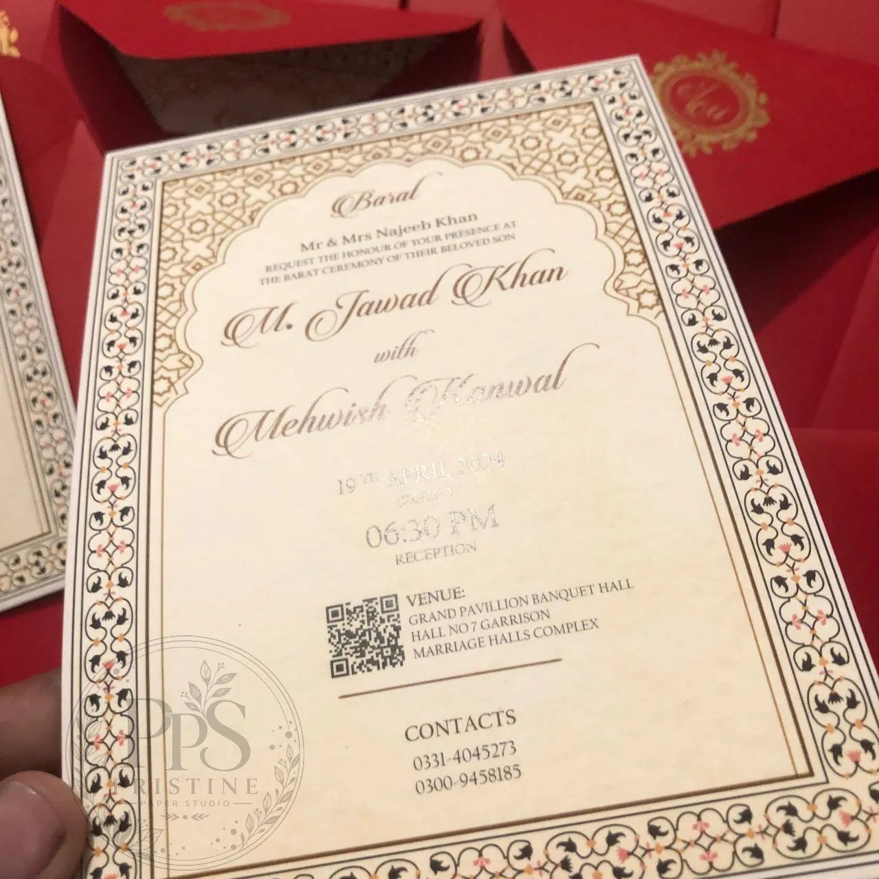 WC - 005 — Minimalist Wedding Invitation