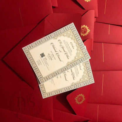 WC - 005 — Minimalist Wedding Invitation