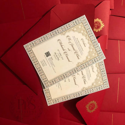WC - 005 — Minimalist Wedding Invitation